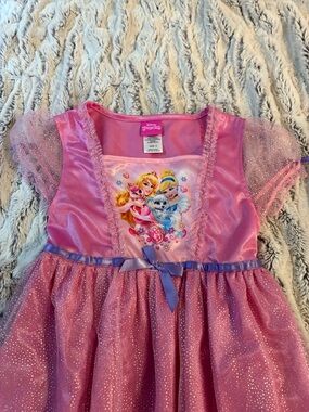 Disney Princess Aurora Sleeping Beauty Costume Dress Girls Size 8